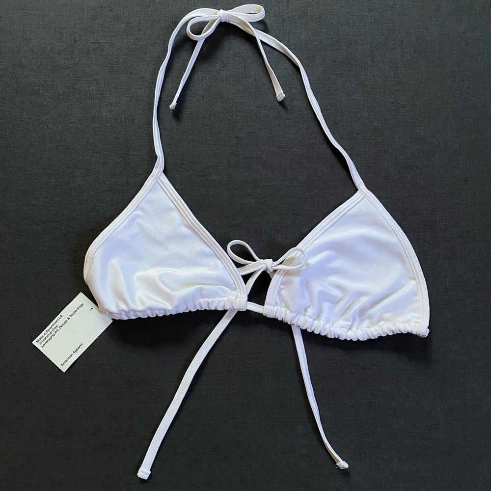 American Apparel Triangle Swimsuit Top